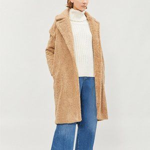 maje teddy coat
